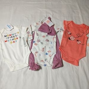 Baby Girl Outfit with hat